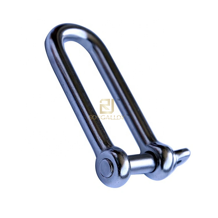 Stainless-Steel-Large-Dee-Shackles-for-Riggings aço inoxidável de aço inoxidável-Dee-Shackles-For-Riggings