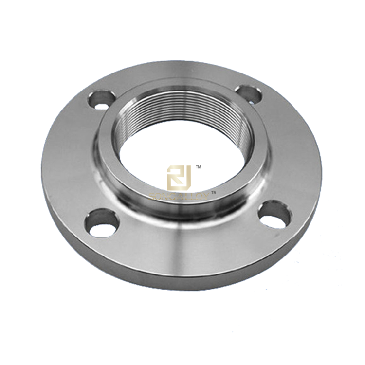 Flange rosqueado de titânio