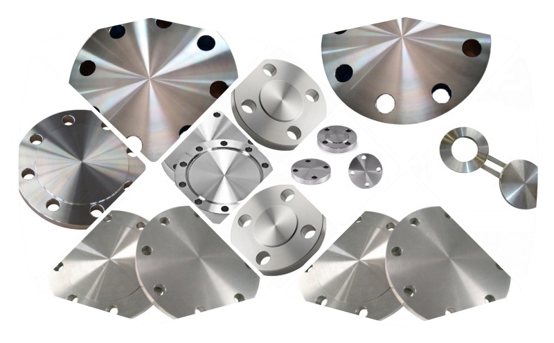 flanges cegos de aço inoxidável