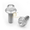Parafusos de flange hexagonais de titânio ANSI/ASME B18.2.1