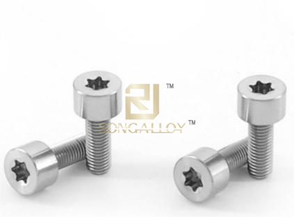 Parafusos de cabeça de soquete hexalobular de titânio ISO 14580