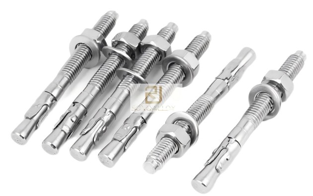 Âncoras mecânicas de aço inoxidável